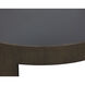 Brunetto 55 X 15 inch Distressed Brown Coffee Table, Large